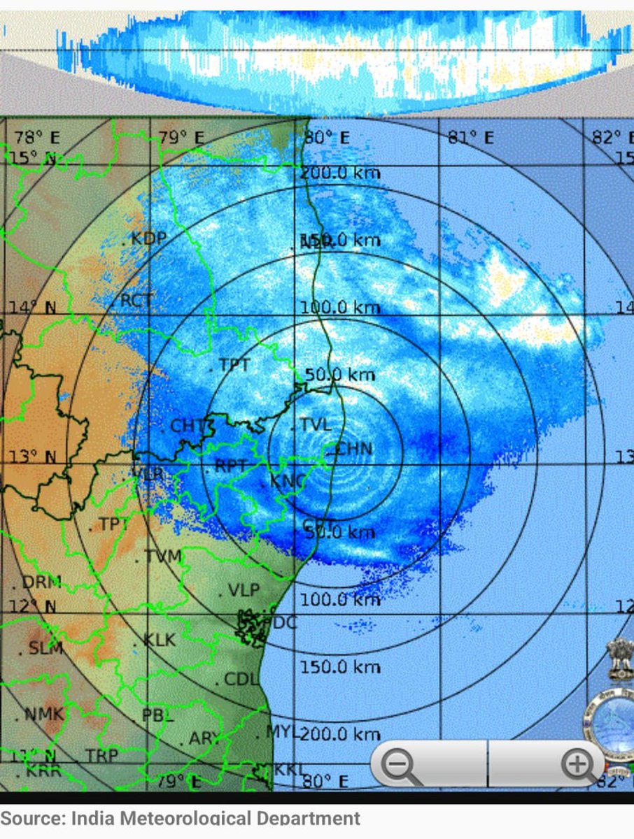 Drizzling and light rains to continue across KTCC for a few more hours. The moderate to heavy rain bands are shifted to south AP.

Dry days ahead across TN including KTCC. We may get isolated spells but the peak Nov monsoon season is completely spoiled by this system. No