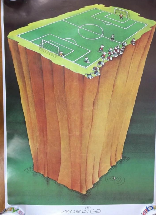 CommentatorFC's tweet image. They want to make the Mordillo cartoon