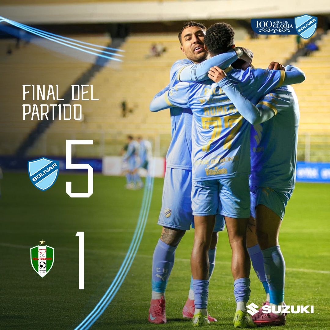 Bolivar_Oficial's tweet image. ¡VICTORIA CELESTE Y CIMA! ⚔️🙌🏻🔝

Noche mágica en casa, triunfo que nos pone en lo más alto del grupo 💪🏻✨

¡El Siles alentó y La Academia respondió con fútbol y 3️⃣ puntos importantes! ⚽💫

#BolívarCentenario #UnSigloDePasión