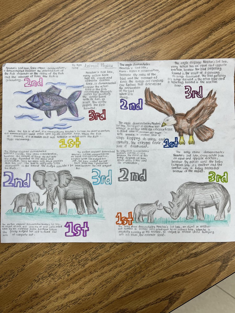 DrDavid_science's tweet image. Winners of the Newton’s Laws Animal Physics competition #scienceisforeveryone #sciencecommunication @sms_jaguars