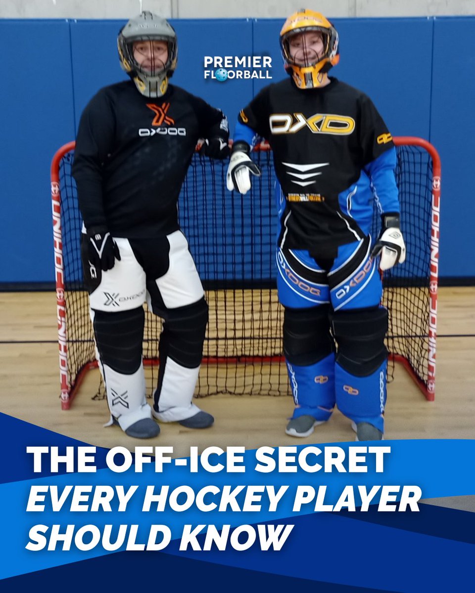 Every great player knows that what you do off the ice can make all the difference on it. That’s where floorball comes in. The pace, the movement, the quick passes — it all trains your decision-making and stickhandling in ways that transfer directly to the rink.