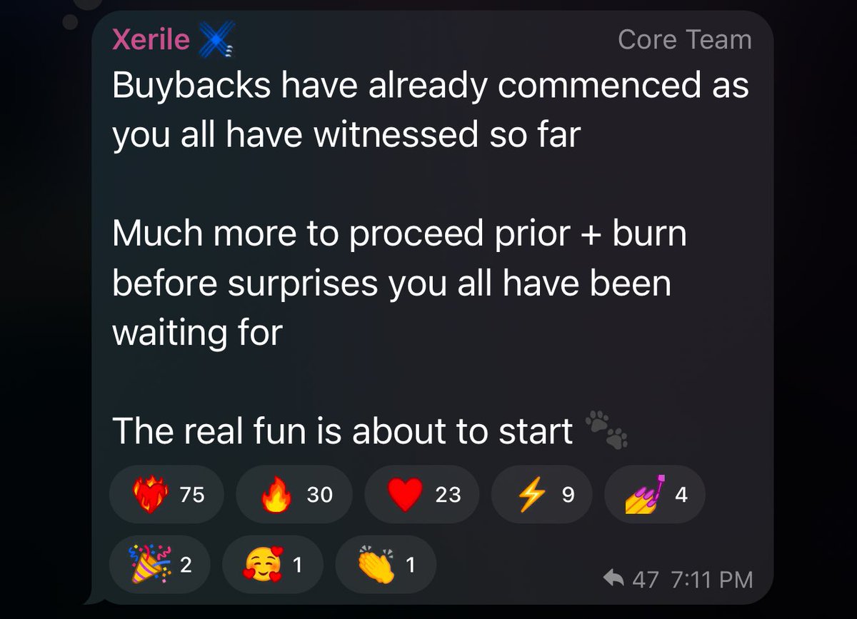 $MANYU buybacks underway. 

Burns scheduled before new catalysts. 

Reduced float + rising attention = reflexivity kicking in → violent repricing potential.