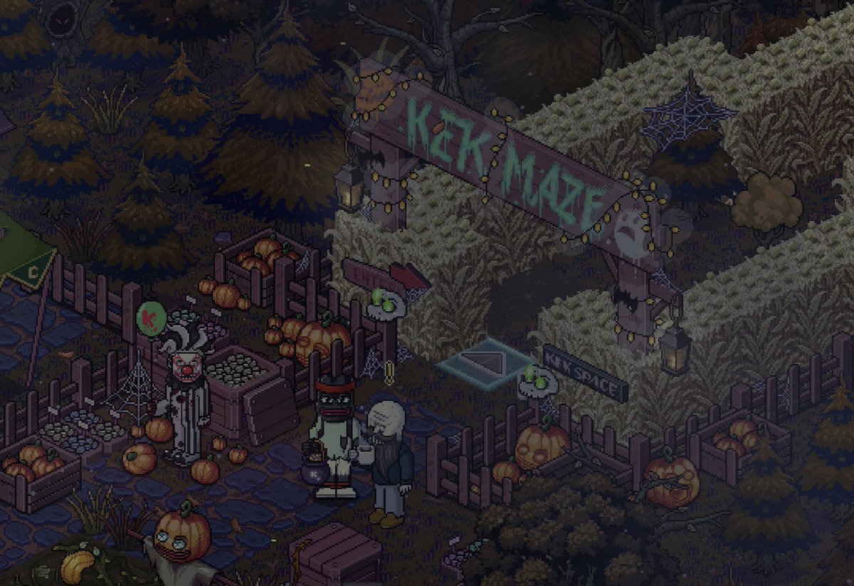 Another__Batman's tweet image. Damn you #kekspace now need to find all 36 NPCs before i go to rest!!
Everything here is mind blowing!! #pepecoin #kek