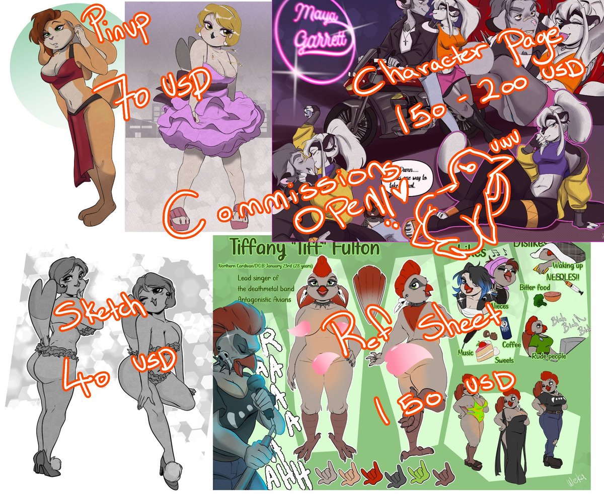 Kia Ora! I'm opening again for the last time for 2025 so come get yo gorl for your Christmas commissions 🎄😉 

as always feel free to DM with questions! Any engagement with this post is appreciated!