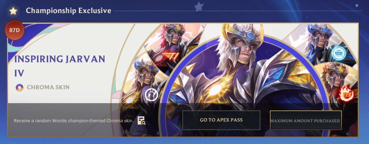 I bought one (1) of this chest and it says i purchased the maximum amount. Does anyone know if it’s supposed to be that?