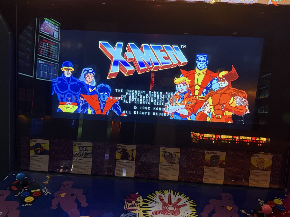 WayGamble's tweet image. I didn’t even know they had a 6 player version with Storm and Dazzler!!