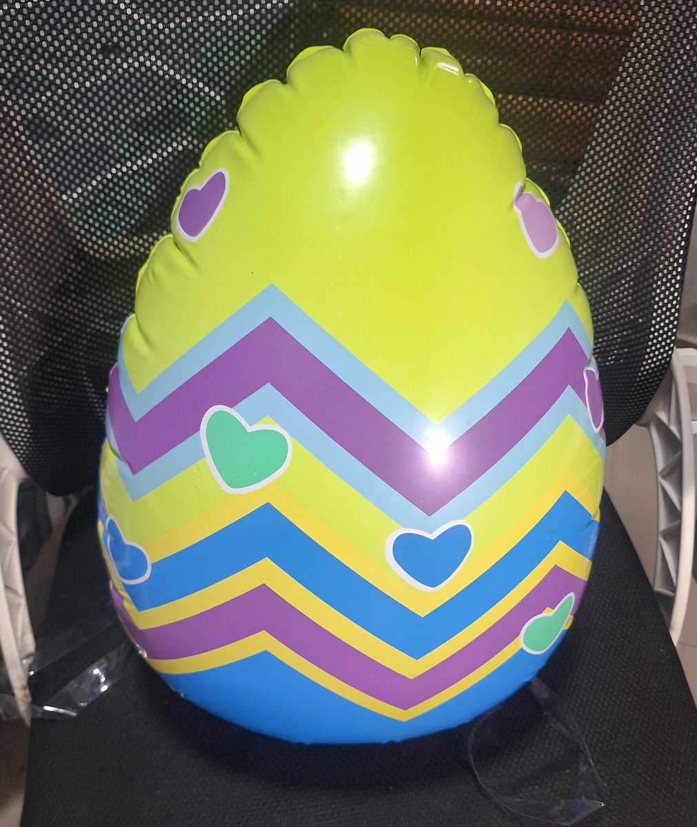 Xtianzwolf's tweet photo. Finally, I got this inflatable egg back bling, making my Rabbit Raider costume complete.
#pinkbunnypajamas #footedpajamas #pinknightmare #rabbitraider https://t.co/etFHFoi8PB