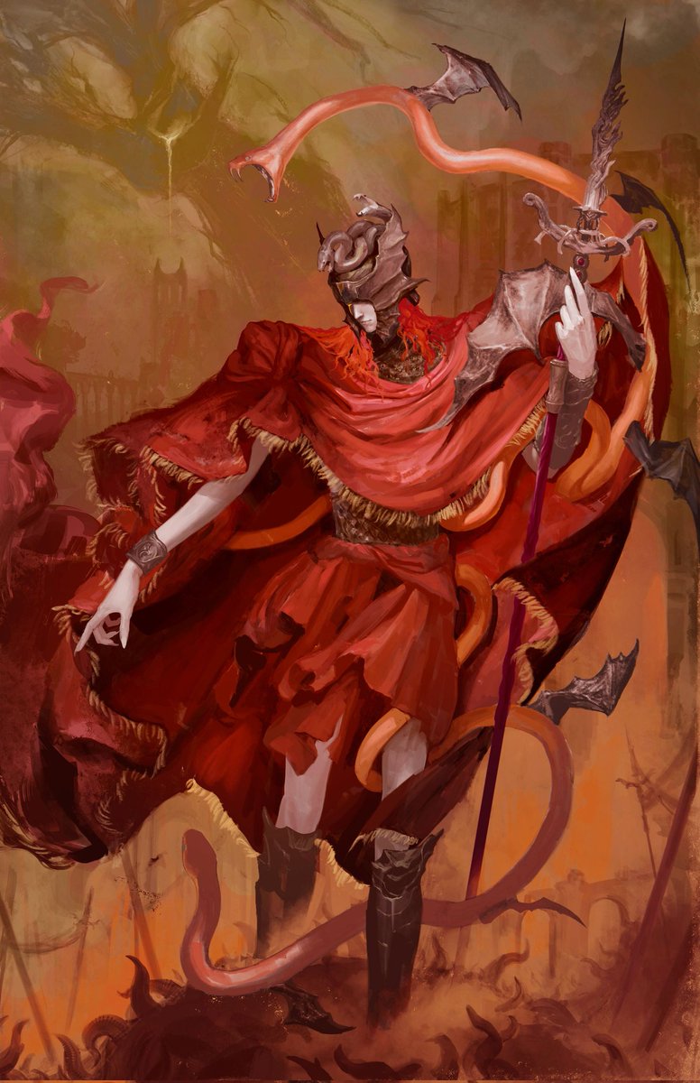 CriticalSpens's tweet photo. Highly recommend them and their art, though. Hands down my favorite artist at TwitchCon and such high quality pieces. I debated on Messmer but went with Lord of Chaos this time. Next year it's Messmer, for sure. (This experience was chaos enough lol)
https://t.co/xa5RGcpXFQ https://t.co/bcewLlfXBj