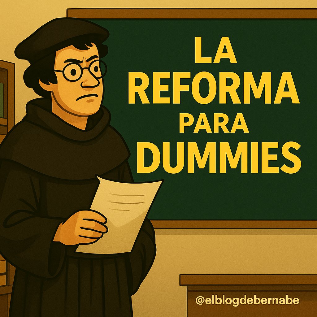 Este 31 de octubre se cumplen 508 años de la #ReformaProtestante.
Un movimiento que cambió no solo la teología, sino la forma en que entendemos la fe, la Biblia y la libertad.
Abro hilo 🧵