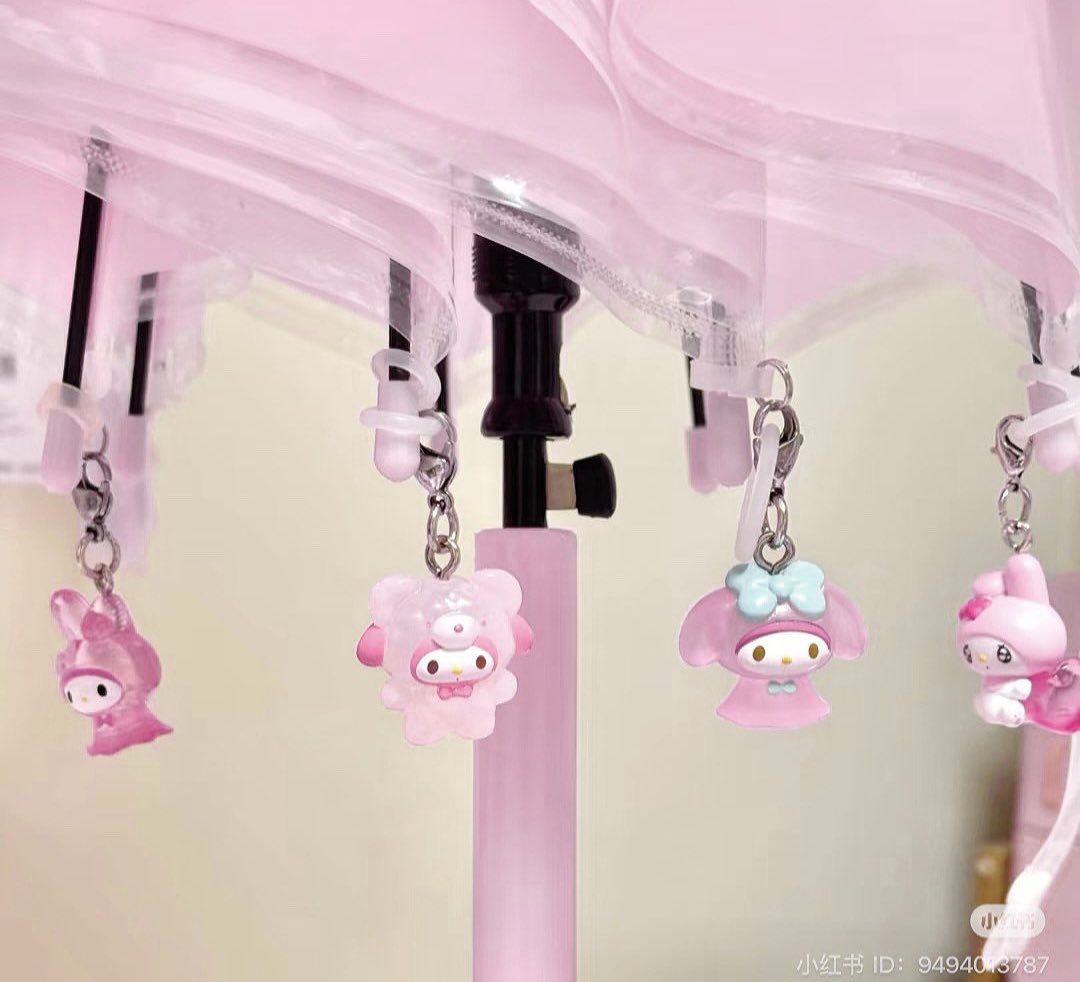 heartzjpg's tweet photo. cute my melody umbrella charms https://t.co/TaAEZb5ObH