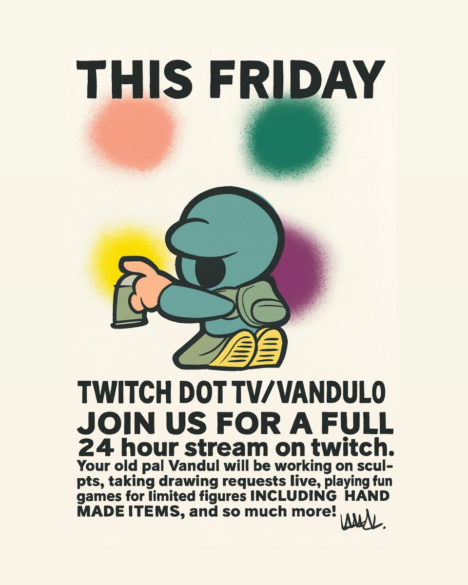 Only at twitch dot tv/vandul0