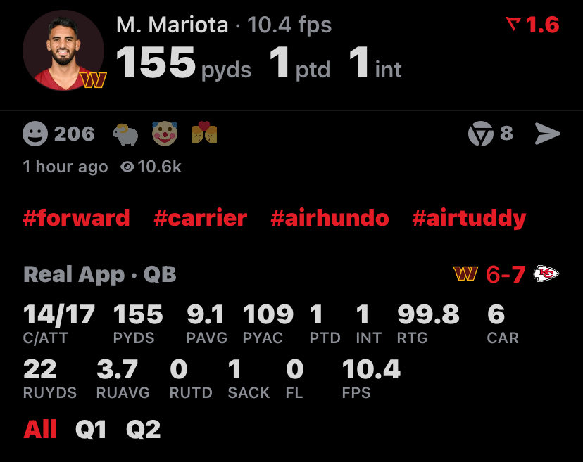 Marcus should be a starter in this league still man💔