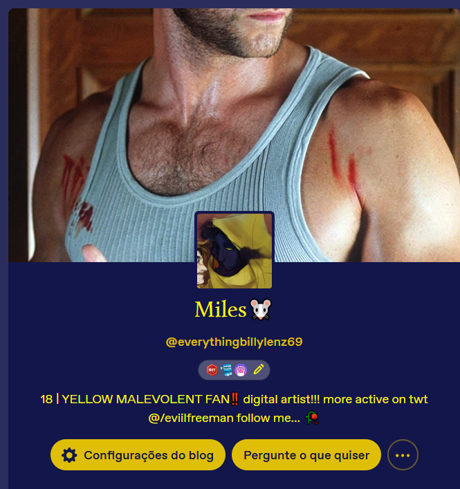 Miles ☁🪲🩸| kissing Yellow malevolent😋 tweet media