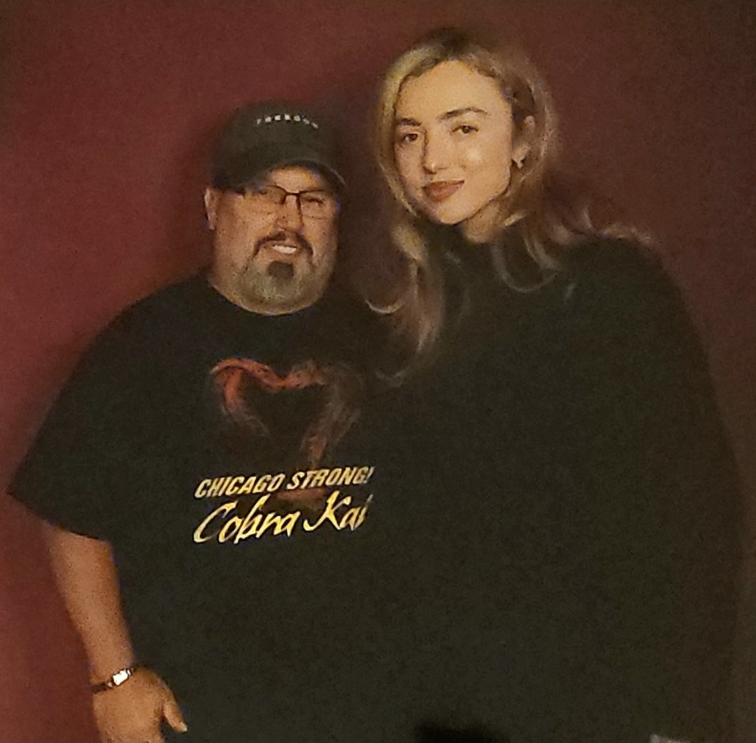 cburt0159's tweet photo. @PeytonList it was truly an honor to get to me you this past weekend in Chicago at the Creations Entertainment  Salute to Cobra Kia..you are my #1 on the series..thank you for being a part of my journey and making memories..!!! https://t.co/8Hh6BPUCYO