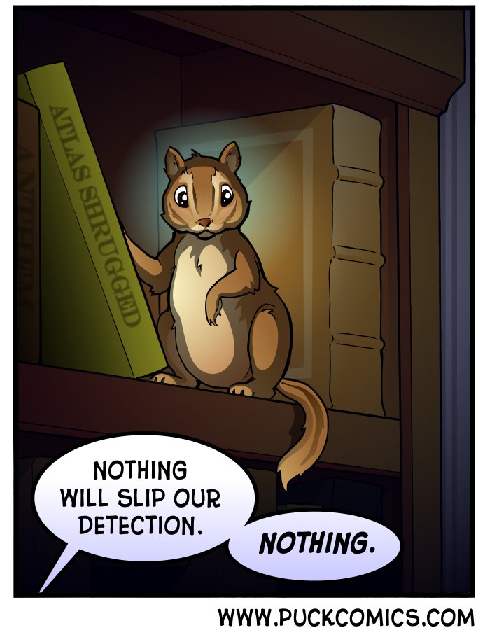 Be ridiculously confident with no absolutely no consequences!  From the #webcomic Puck!