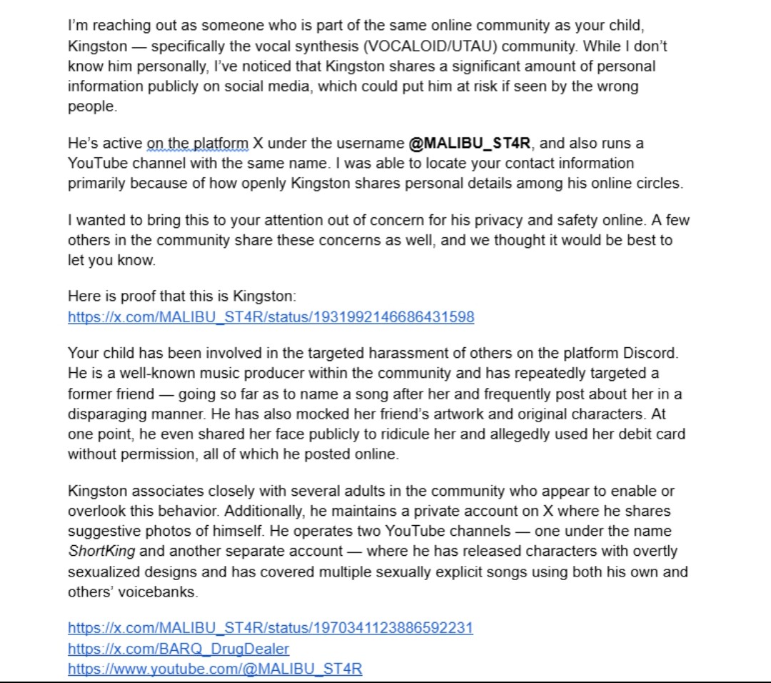 literal_roach's tweet image. !! ATTENTION VOCASYNTH COMMUNITY !!

im done. I ran my little game, had my fun, and look where we're at. im sorry I needed to protect someone so badly. I always feel like I need to be the one protecting, and enough harmful behaviors were displayed for this to happen.