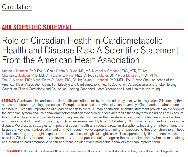 AHA Science tweet media