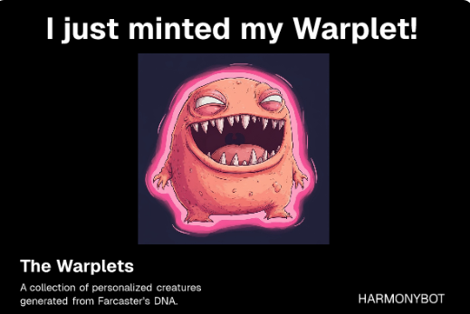 Ae mint Warplet NFT ở farcaster.xyz/farcaster/0x8a…
Tốn 10$ và Fid dưới 350.000 là mint đc

Ae check fID nữa mình trước, thay abc thành username của ae:

client.farcaster.xyz/v2/user-by-use…

Dưới 350,000 thì phang. Tiếp theo mua gói Farcaster Pro 10$ ở hình bên dưới rồi mint, app hay