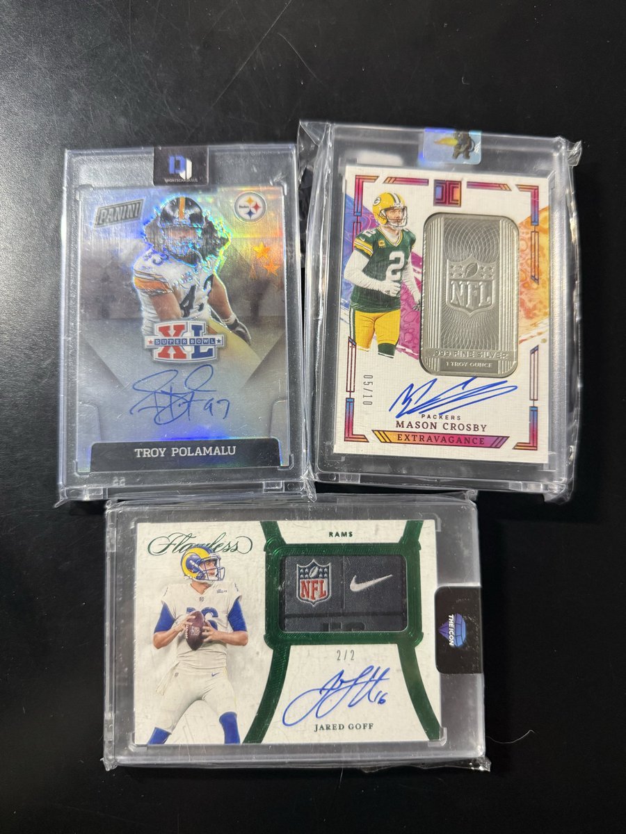 Troy - $250
Crosby - $330
Goff - $750