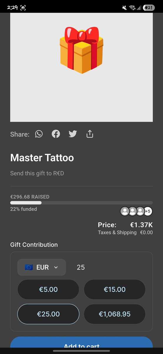 F@gs keep funding my Tattoo
Your turn to prove you exist to me  throne.com/cultred/item/9…  #Findom #MoneySlave #Paypig