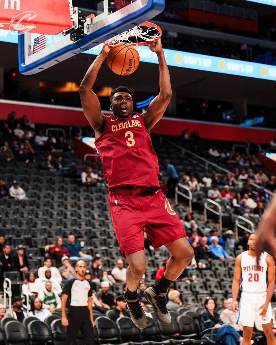 FIRST POINTS AS A CAVALIER.
@nolimittb31 | #LetEmKnow
