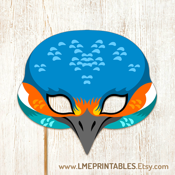 lmeprintables's tweet photo. Kingfisher Bird Mask Printable Animal Masks Halloween Costume PDF Paper Craft Party Birthday Carnival Kid Adult Parrot Pattern Photo Booth https://t.co/vRVnHxhZ7U via @Etsy #kingfishermask #birdmask #halloweenmasks #lastminutecostumes #masks #halloweenactivity #halloweenatschool https://t.co/TbK4vow1KR