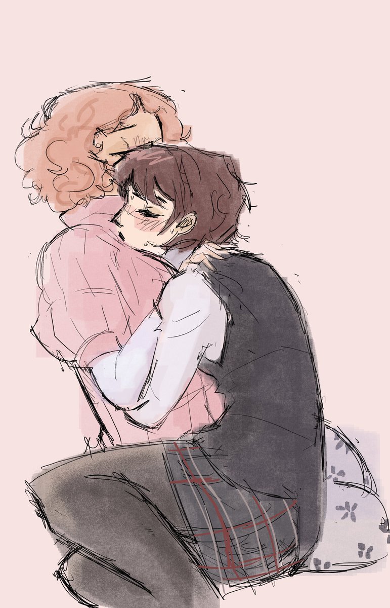 i havent doodled them in like 2 months forgive me makoharu nation🙏🙏🙏🙏🙏🙏