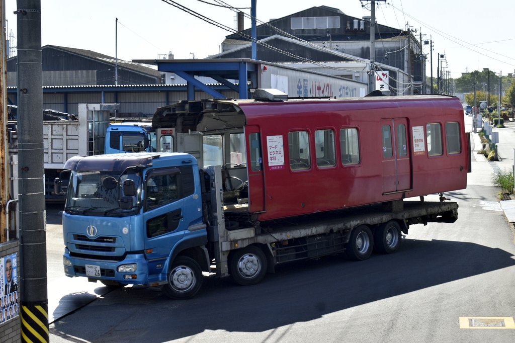 dd51_jr's tweet photo. 名鉄6502F廃車陸送
#6502F https://t.co/qVrkl7OJ7K