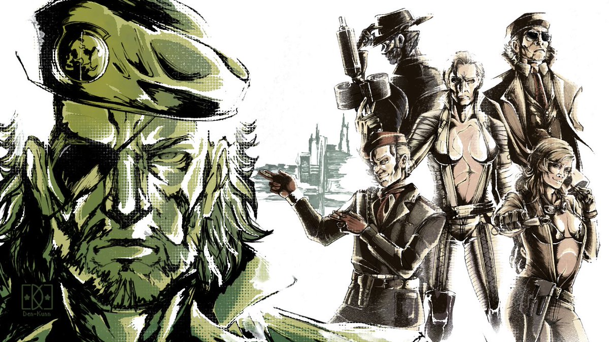 D3n_Kunn's tweet photo. "It sounds like heaven."
"Close, but not quite. Outer Heaven."
#mgs #MetalGearSolid #bigboss #revolverocelot #theboss #eva #skullface #kazuhiramiller https://t.co/lTZrcVyfHJ