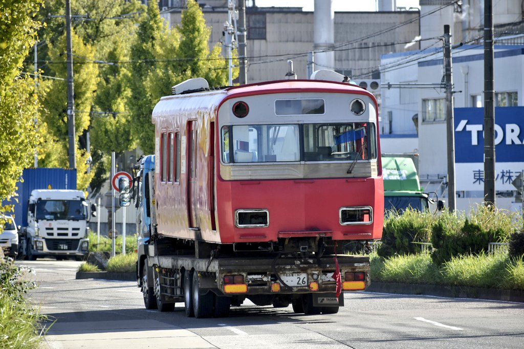 NNbH9VkRJxkmf0m's tweet photo. 惜別名鉄6502F👋 廃車陸送
#6502F https://t.co/JQazZAO82r