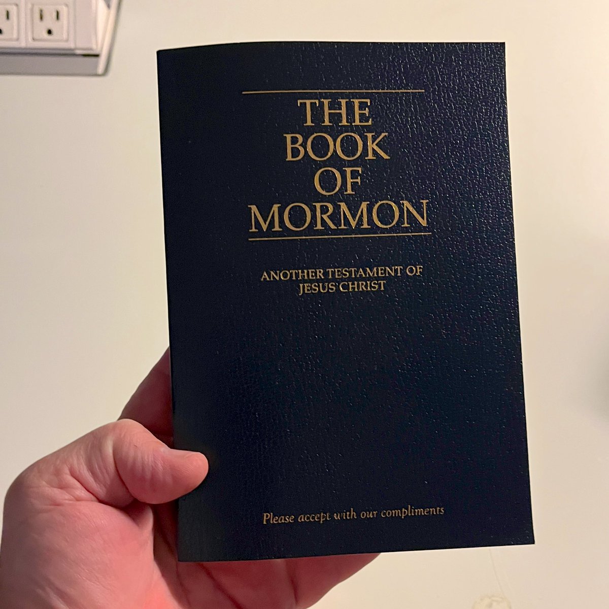 Thanks for the reminder.

Time to read from the Book of Mormon in my hotel room.