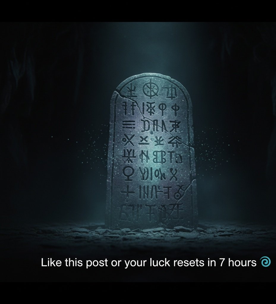 Ravii0639's tweet image. It’s just a post… or maybe not 👁️

#LuckTest #MemePost #ViralGame