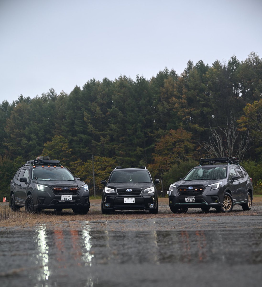 fore0624's tweet image. 念願の01コラボ✌🏻
2人ともいかちぃ🤣
負けないように頑張ります笑

#福島フォレスターオフ2025
 #福島フォレスターオフ