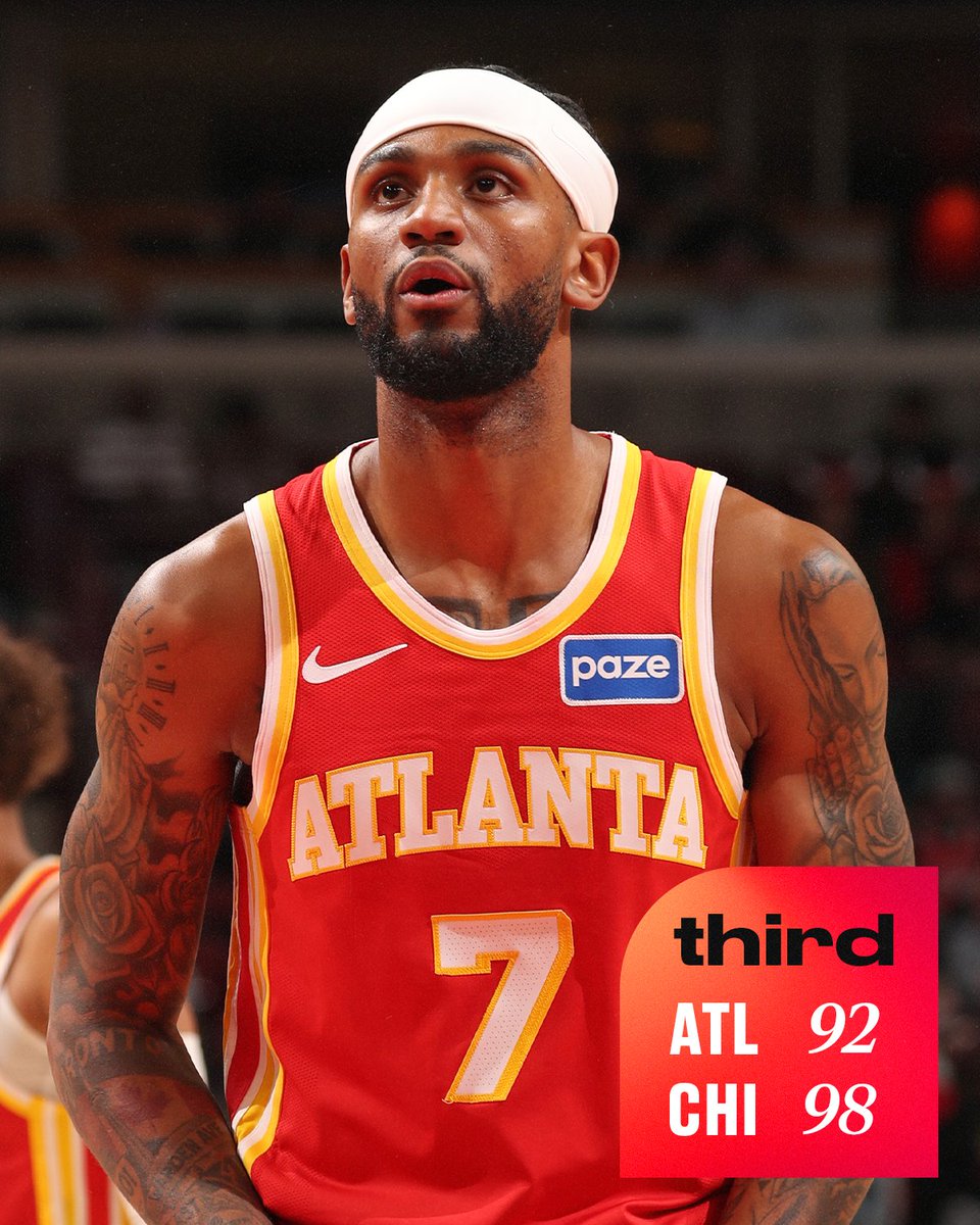 ATLHawks's tweet image. Gotta punch back in the 4th