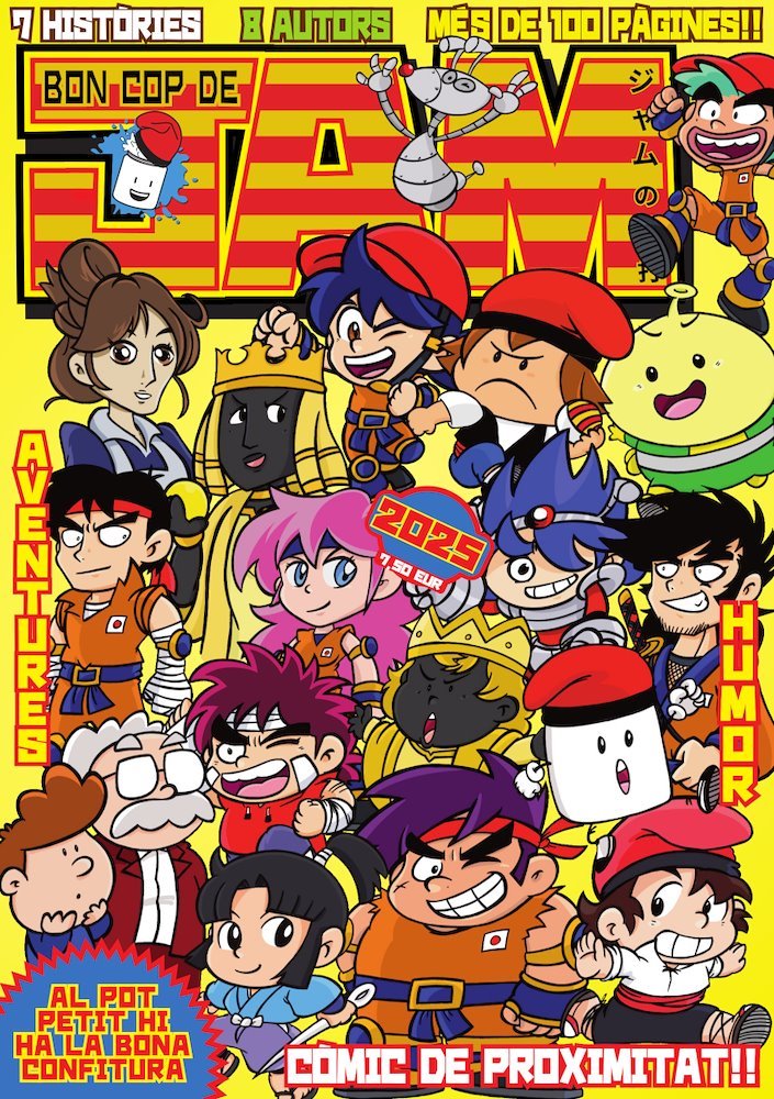 comicat's tweet image. Millor Fanzine 
 Ansible Droides 
 #BonCopDeJam, de diversos autors ( @Rockmedia_bcn  ) (En Català)
 Rocky. Nace la leyenda