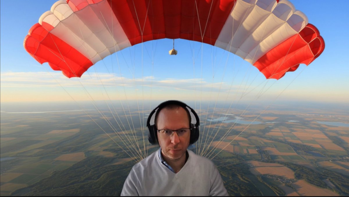 AI generated background images make online meetings so much more fun