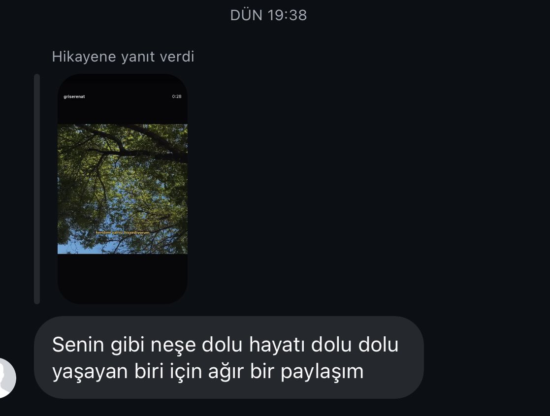 1 yeni mesaj 💬
