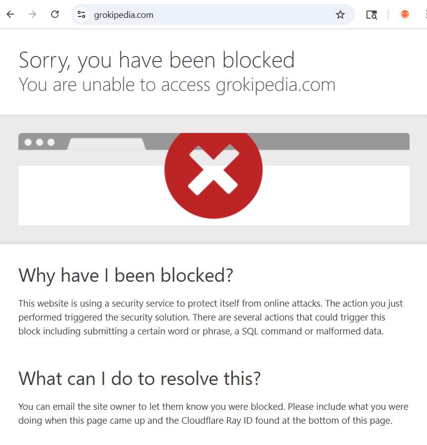y1ssh's tweet image. Grokipedia @xai
Is it hosted on AWS ???