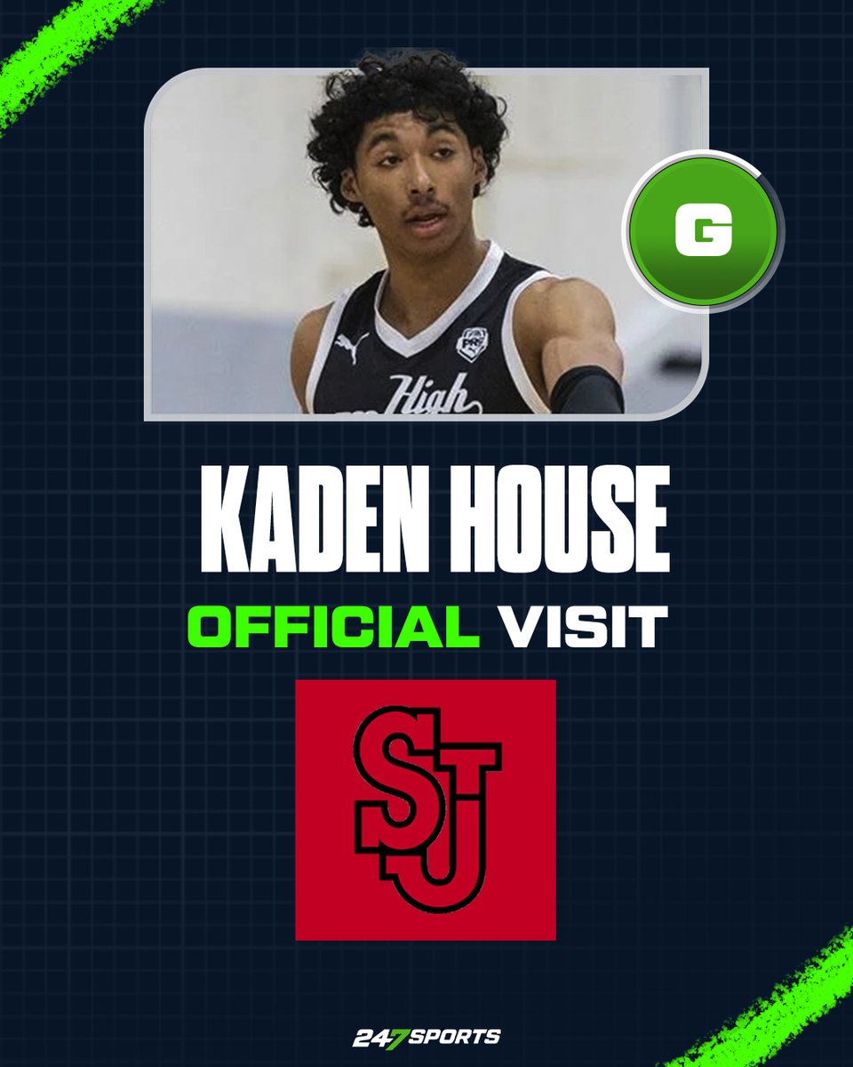 TravisBranham_'s tweet image. Four-star CG Kaden House, the No. 38 overall recruit in the 2026 class, has scheduled an official visit to St. John&apos;s, a source tells @247Sports.

Date: 247sports.com/player/kaden-h…