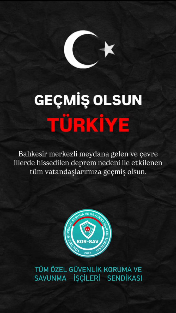 Geçmiş olsun Balıkesir 🤲🤲🤲
#Deprem