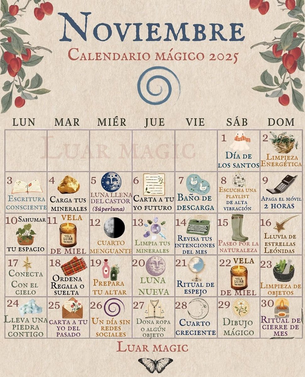 eltarotde_agos's tweet photo. Calendario de noviembre 🧸🩷🫶🏻 https://t.co/DvlwPqliYT