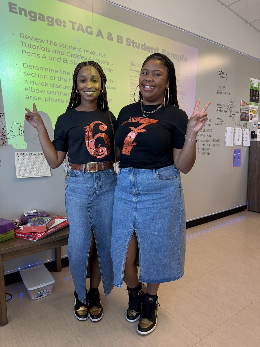 WLMS_AVID's tweet image. I’m the 6 to her 7. #twinday @HumbleISD_WLMS