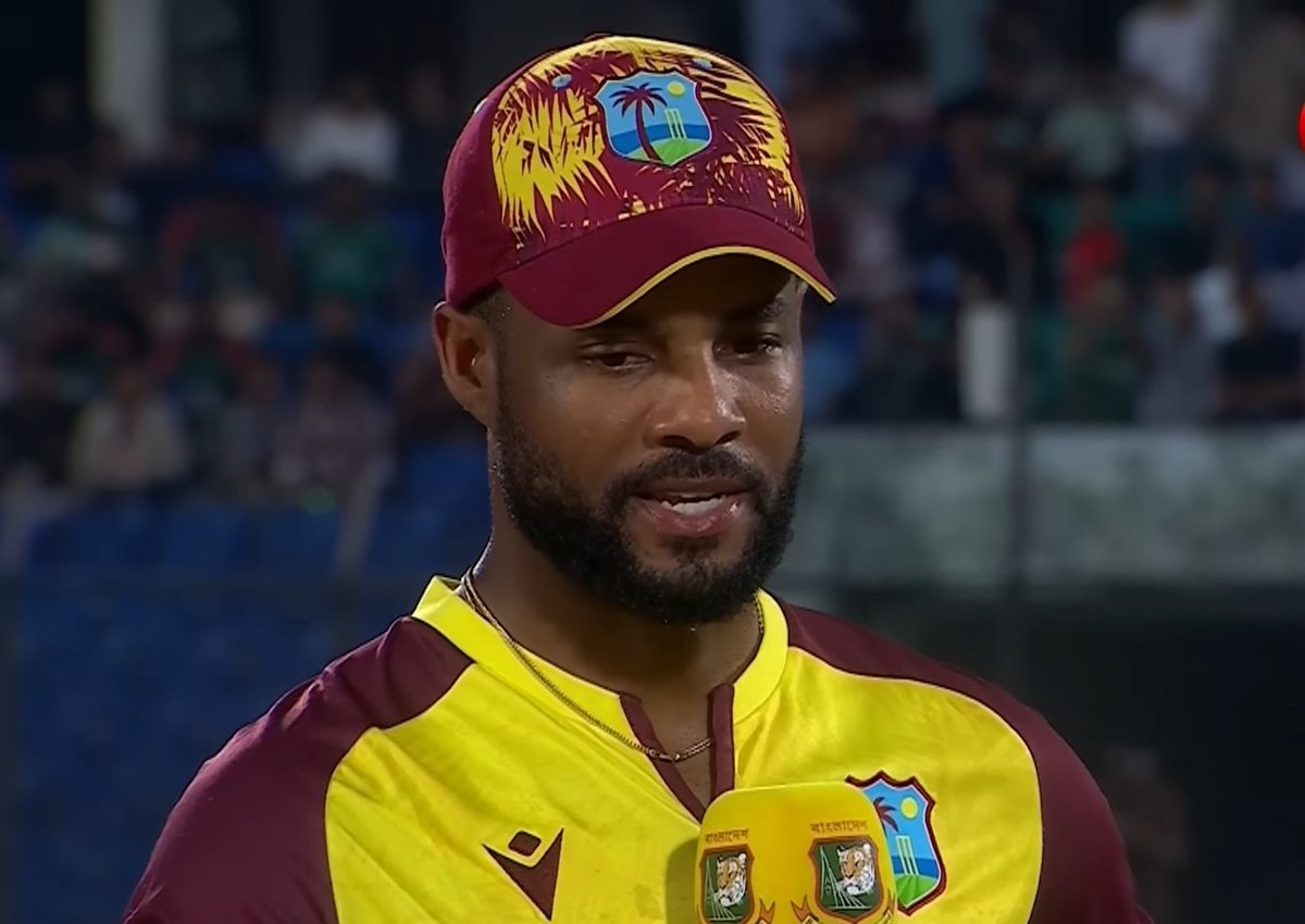 MBESportHQ's tweet photo. WINNING START! ✅🔥
West Indies take the 1st T20 by 16 runs vs Bangladesh to lead the series 1-0! 🌴💪🏾
Caribbean energy too strong tonight!
#WIvBAN #WindiesCricket #MaroonMagic https://t.co/zgiIHCNtCr