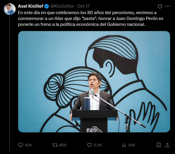 alfenika's tweet photo. 80 años atrasan @Kicillofok https://t.co/qVkkam2s0h