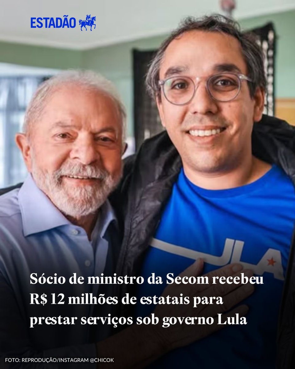 andrefernm's tweet photo. Esse esquerdista que recebeu R$ 12 milhões das estatais é super-rico ou não? https://t.co/cbPOoAB3DX