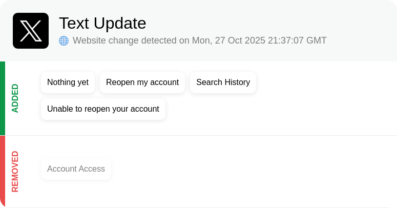 X Updates Radar tweet media