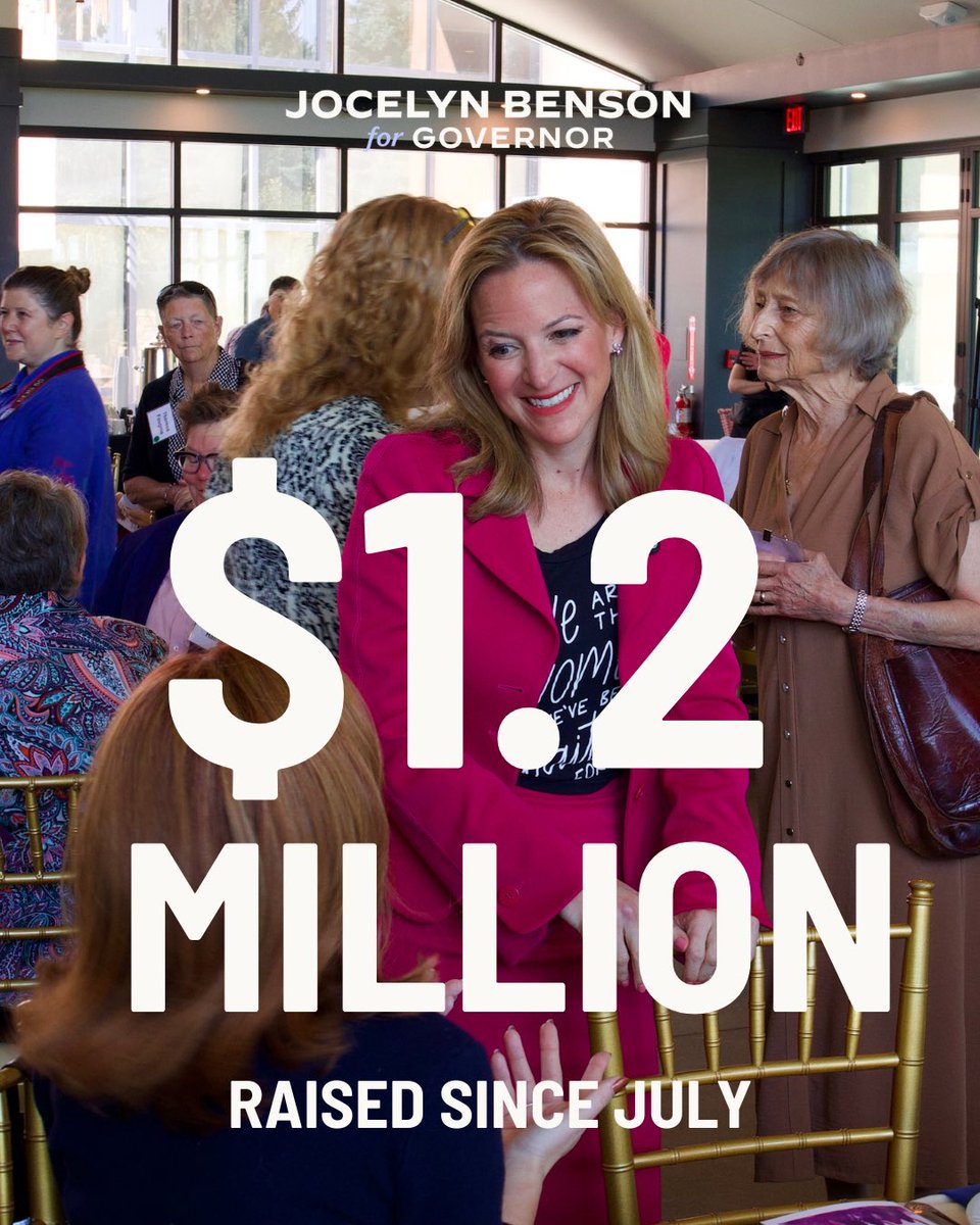 Jocelyn Benson tweet media