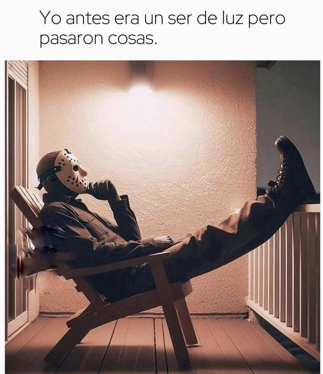 Yo igual era un ser de luz, pero pasaron cosas ...