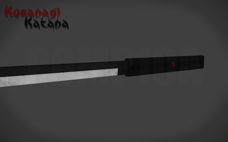 Pomp1ca's tweet image. Kusanagi Katana #NARUTO #ROBLOX #RobloxDev  #UGCcreator #robloxugc #3DModel #3dartwork #anime #katana