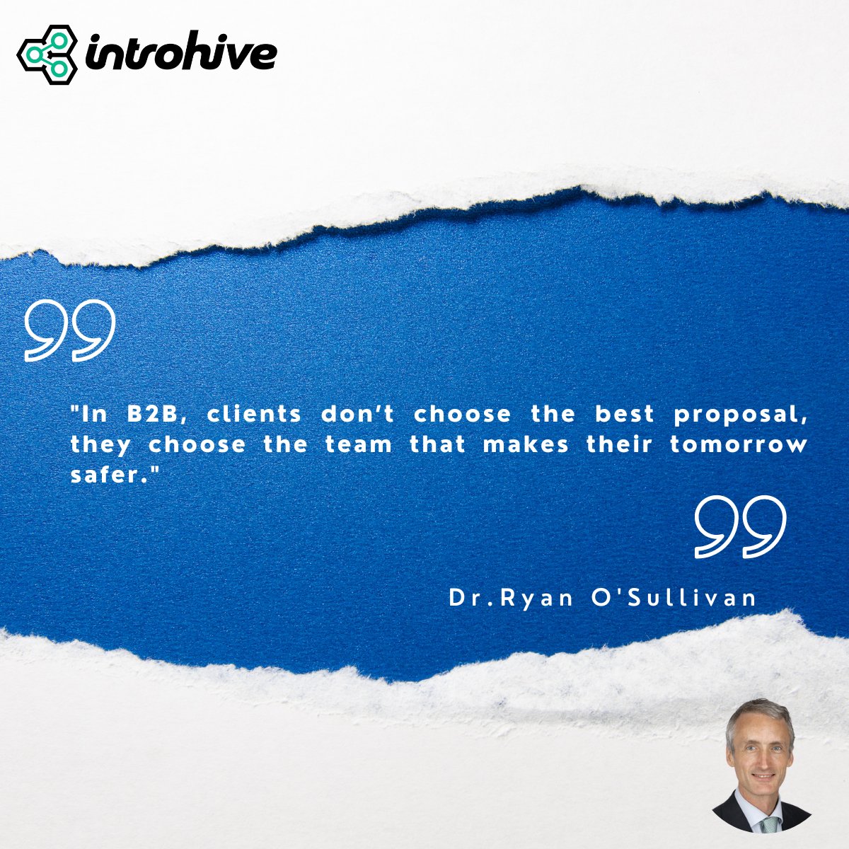 RTPOSullivan's tweet image. In #B2B, trust makes decisions easy

#b2brelationships #relationshipcapital #businessrelationships